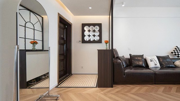 長沙西子湖畔148m²簡約復(fù)古風(fēng)·湖南極刻美家全屋整裝