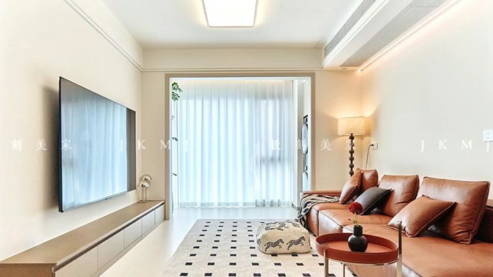 長沙-長房領(lǐng)袖時(shí)代142m²現(xiàn)代意式·湖南極刻美家全屋整裝