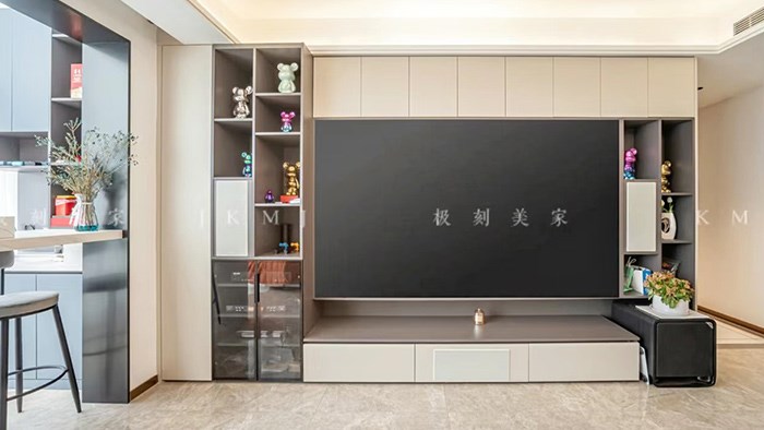 長(zhǎng)沙招商雍山湖-173m²現(xiàn)代輕奢·湖南極刻美家全屋整裝