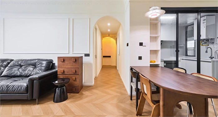 長(zhǎng)沙潤(rùn)和星河玥-118m²奶油復(fù)古·極刻美家全屋整裝