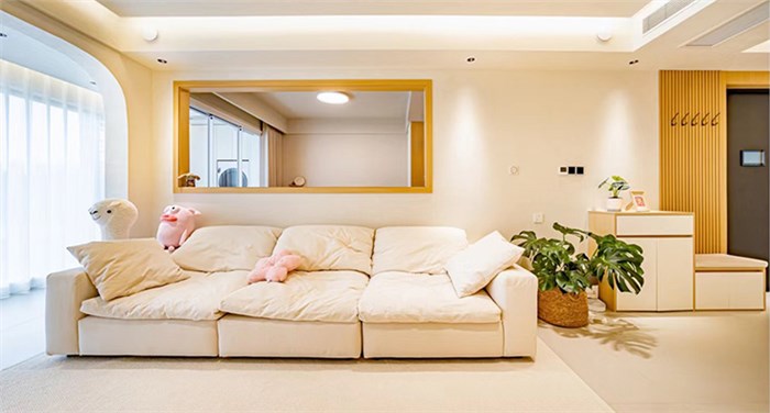 長(zhǎng)沙明月江南-132m²現(xiàn)代簡(jiǎn)約·極刻美家全屋整裝