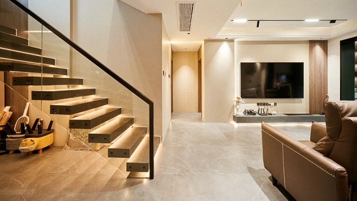 長沙星雅美辰-140㎡ 現(xiàn)代輕奢風(fēng)·極刻美家全屋整裝