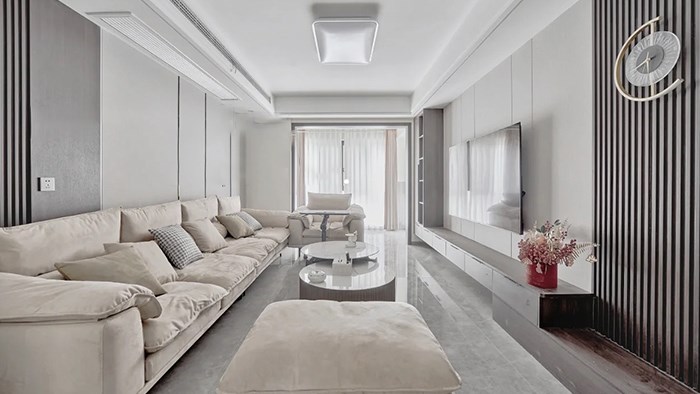 15w打造130平現(xiàn)代輕奢風 | 滿滿氛圍感·極刻美家全屋整裝