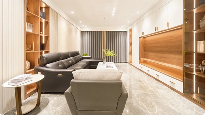 長沙裝修 | 輕奢風全屋整裝-實景案例·極刻美家全屋整裝