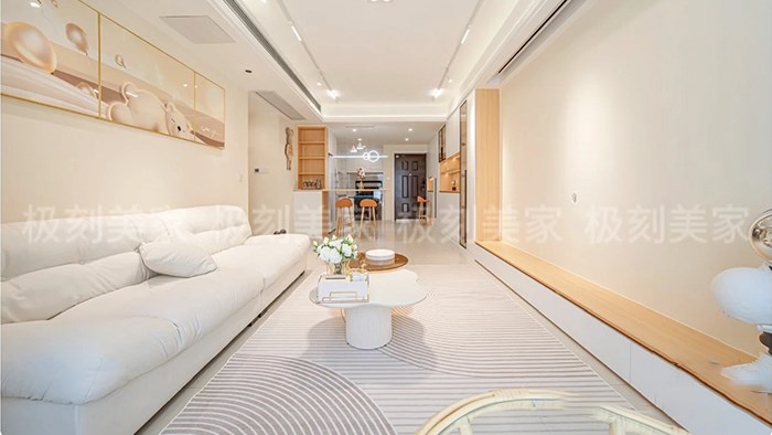 長沙保利堂悅—105㎡蘇米拉楓木·極刻美家全屋整裝