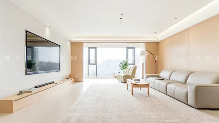 長(zhǎng)沙-方正圓｜185m²現(xiàn)代原木風(fēng)·極刻美家全屋整裝