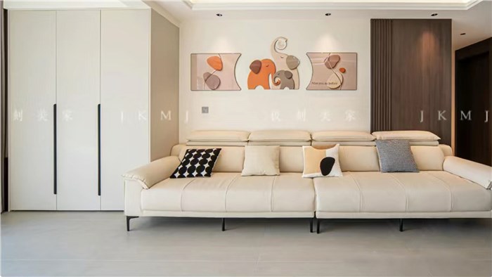 湖南長(zhǎng)沙觀山印-124m²現(xiàn)代風(fēng)·極刻美家全屋整裝