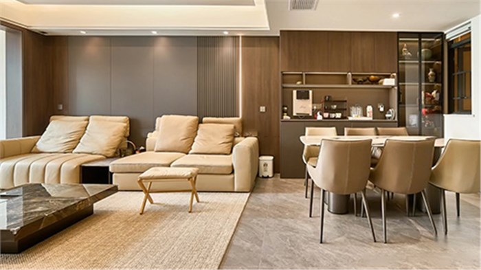 長(zhǎng)沙綠地高爾夫小鎮(zhèn)-179㎡意式極簡(jiǎn)·極刻美家全屋整裝