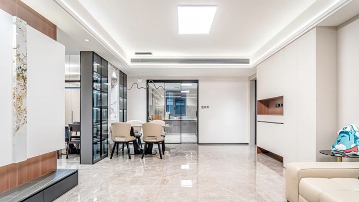 長(zhǎng)沙東風(fēng)印-142㎡現(xiàn)代意式·極刻美家全屋整裝