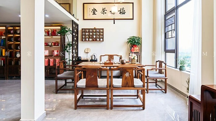 湖南長(zhǎng)沙-南益名士豪庭-60m²新中式·極刻美家全屋整裝