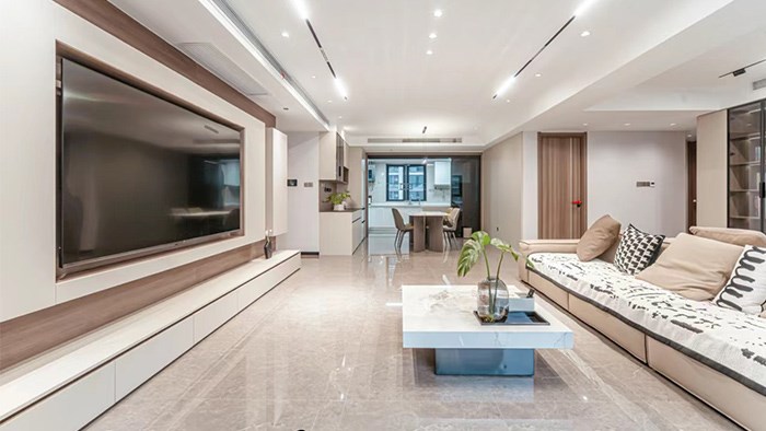 長沙 中海閱溪府，175平現(xiàn)代風(fēng)·極刻美家全屋整裝