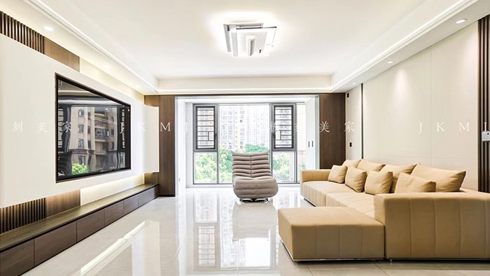 湖南長沙洋湖春園-160m²意式極簡·極刻美家