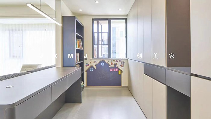 長沙保利北時(shí)代中心現(xiàn)代簡約115㎡·極刻美家